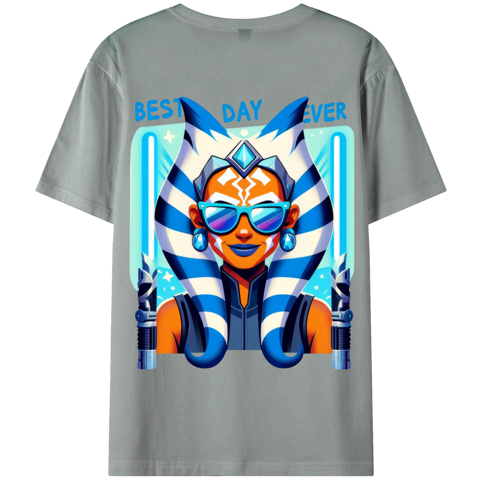 （画像用） スター・ウォーズ Star Wars 綿100％ メンズ半袖Tシャツ（バックプリント） 通気性